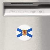 Flagge von Nova Scotia (kanadische Provinz) Magnet (In Situ (Geschirrspüler))