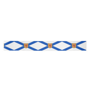 Flagge von Nova Scotia (kanadische Provinz) Satinband
