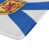 Flagge von Nova Scotia (kanadische Provinz) Schneidebrett (Ecke)
