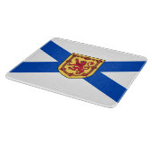 Flagge von Nova Scotia (kanadische Provinz) Schneidebrett (Ecke)