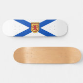 Flagge von Nova Scotia (kanadische Provinz) Skateboard (Horizontal)