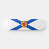 Flagge von Nova Scotia (kanadische Provinz) Skateboard (Horizontal)