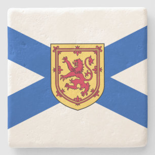 Flagge von Nova Scotia (kanadische Provinz) Steinuntersetzer