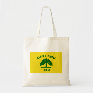 Flagge von Oakland, Kalifornien Tragetasche
