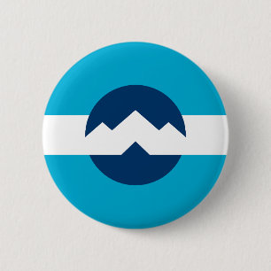 Flagge von Ogden, Utah Button