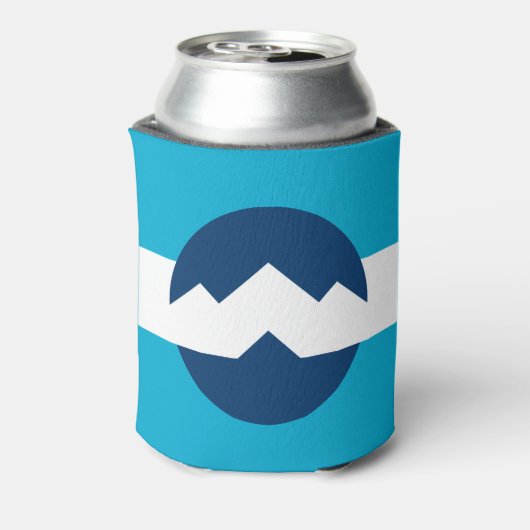 Flagge von Ogden, Utah Dosenkühler (Kanne Rückseite)