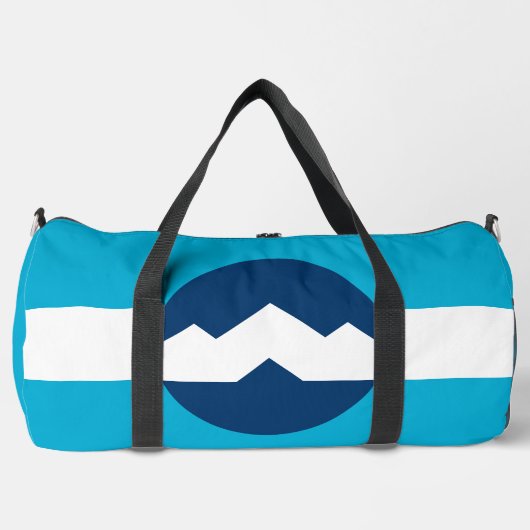Flagge von Ogden, Utah Duffle Bag (Vorderseite)