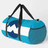 Flagge von Ogden, Utah Duffle Bag (Rechte Ecke)