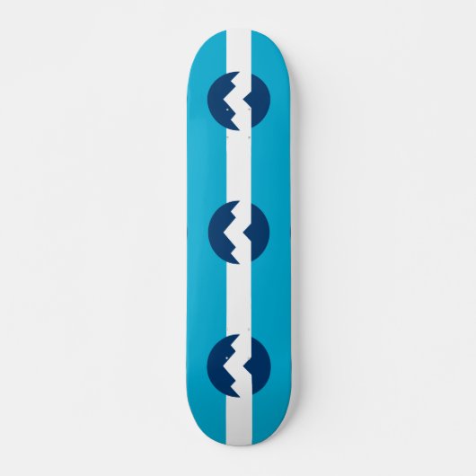 Flagge von Ogden, Utah Skateboard (Vorne)