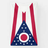 Flagge von Ohio Banner (Vertikal)