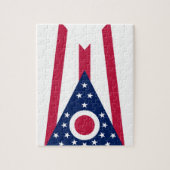 Flagge von Ohio Puzzle (Vertikal)