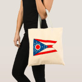 Flagge von Ohio Tragetasche (Vorderseite (Produkt))