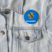 Flagge von Oklahoma Button (Beispiel)
