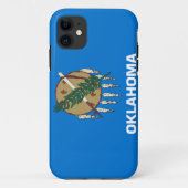 Flagge von Oklahoma Case-Mate iPhone Hülle (Rückseite)