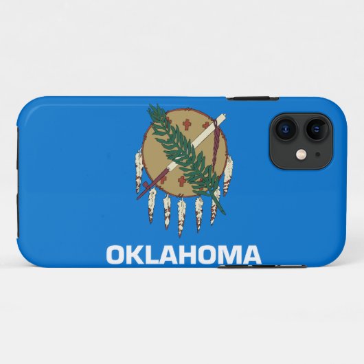 Flagge von Oklahoma Case-Mate iPhone Hülle (Rückseite (Horizontal))