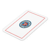 Flagge von Oklahoma City (Oklahoma) Magnet (Linke Seite)