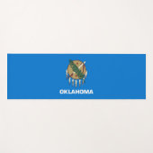 Flagge von Oklahoma (US-Staat) Yogamatte (Vorderseite (Horizontal))
