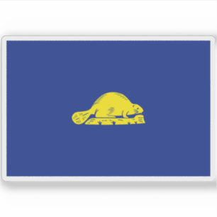 Flagge von Oregon Aufkleber