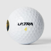 Flagge von Oregon Golfball (Logo)