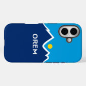 Flagge von Orem, Utah Case-Mate iPhone Hülle (Rückseite (Horizontal))