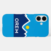Flagge von Orem, Utah Case-Mate iPhone Hülle (Rückseite (Horizontal))