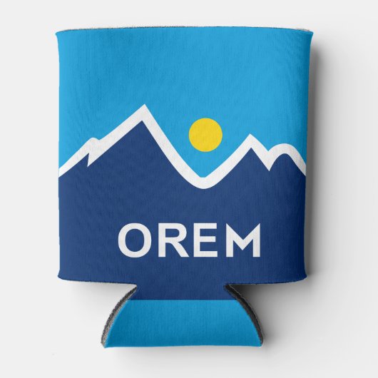 Flagge von Orem, Utah Dosenkühler (Vorderseite)