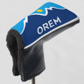Flagge von Orem, Utah Golf Headcover (3/4 Vorderseite)