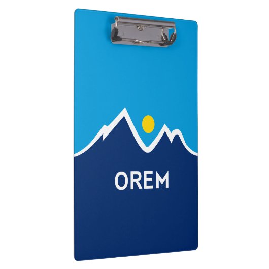 Flagge von Orem, Utah Pair of Cufflinks Klemmbrett (Rechts)