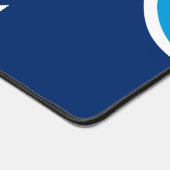 Flagge von Orem, Utah Schreibtischunterlage (Ecke)