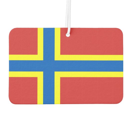 Flagge von Orkney Autolufterfrischer (Rückseite)
