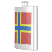 Flagge von Orkney Flask Flachmann (Links)