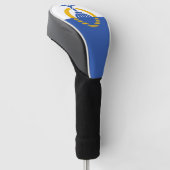 Flagge von Orlando, Florida. Golf Headcover (angewinkelt)