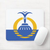 Flagge von Orlando, Florida. Mousepad (Mit Mouse)