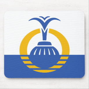 Flagge von Orlando, Florida. Mousepad