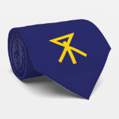 Flagge von Osaka (Japan) Krawatte (Gerollt)