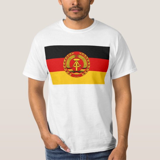 Flagge Von Ostdeutschland Flagge Der Ddr Ddr T Shirt Zazzle De