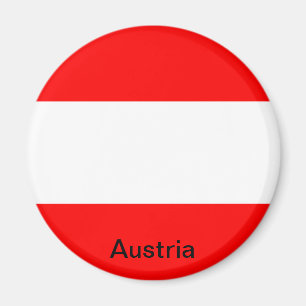 Flagge von Österreich Magnet
