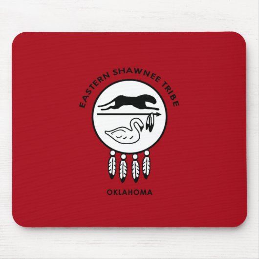 Flagge von OstShawnee Mousepad (Vorne)