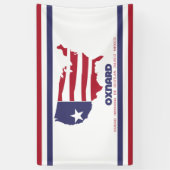 Flagge von Oxnard (Kalifornien) Banner (Vertikal)