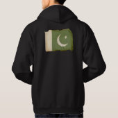 Flagge von Pakistan Hoodie (Rückseite)