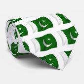 Flagge von Pakistan Krawatte (Gerollt)