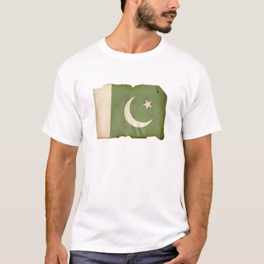 Flagge von Pakistan T-Shirt (Vorderseite)