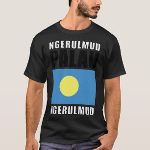 Flagge von Palau T-Shirt