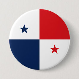 Flagge von Panama Button