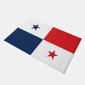 Flagge von Panama Fußmatte (Schrägansicht)