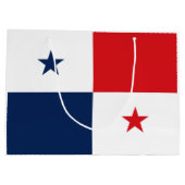 Flagge von Panama Große Geschenktüte (Rückseite)