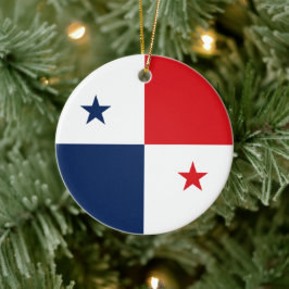 Flagge von Panama Keramik Ornament