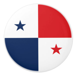 Flagge von Panama Keramikknauf