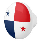 Flagge von Panama Keramikknauf (Rechts)