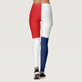 Flagge von Panama Leggings (Rückseite)